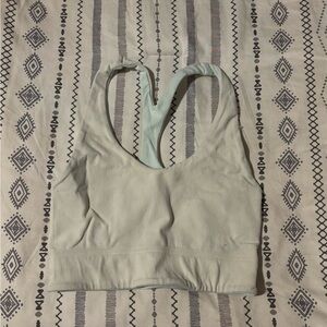 Women's white Sports Bra